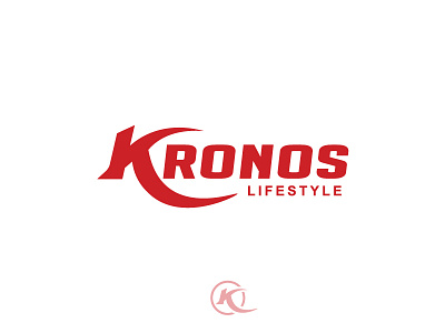 Kronos Lifestyle Logotype & Symbol branding design illustrator logo logo design minimal monogram