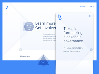 Tezos Shot appdesign blockchain cryptocurrency tezos webdesign