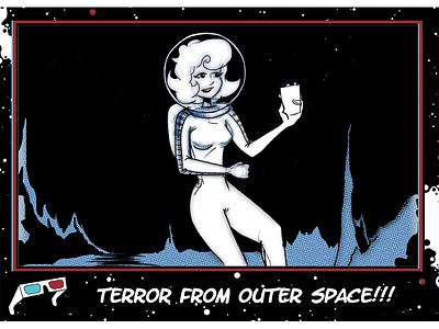 Terror From Outer Space - Promo Card 1