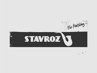 Stavroz The Finishing design finishing icon illustration inspiration jazz logo saxophone stavroz thefinishing typography vector