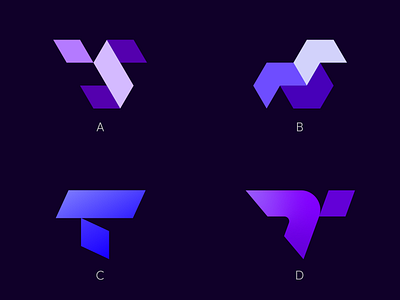 Tera Logo Concepts abstract brand identity branding communication computers exploration financial icon it logo logo concept money monogram saas software symbol tech technology tera workflow