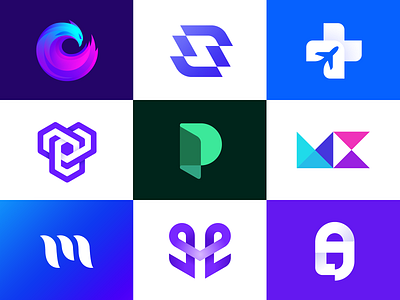 My 2020 top 9 logotypes by Greg M. on Dribbble