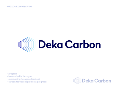 Deka Carbon logo concept