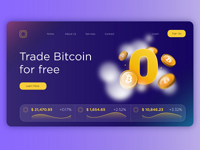 Web Design for Cryptocurrency Exchange