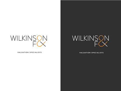 Wilkinson & Fox logo branding design illustration logo typography