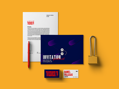 Stationery brand branding business card colors design graphic lettering logotype love stationery type typography