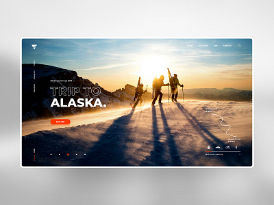 Daily UI Challenge: Travel Exploration clean ui ux web website