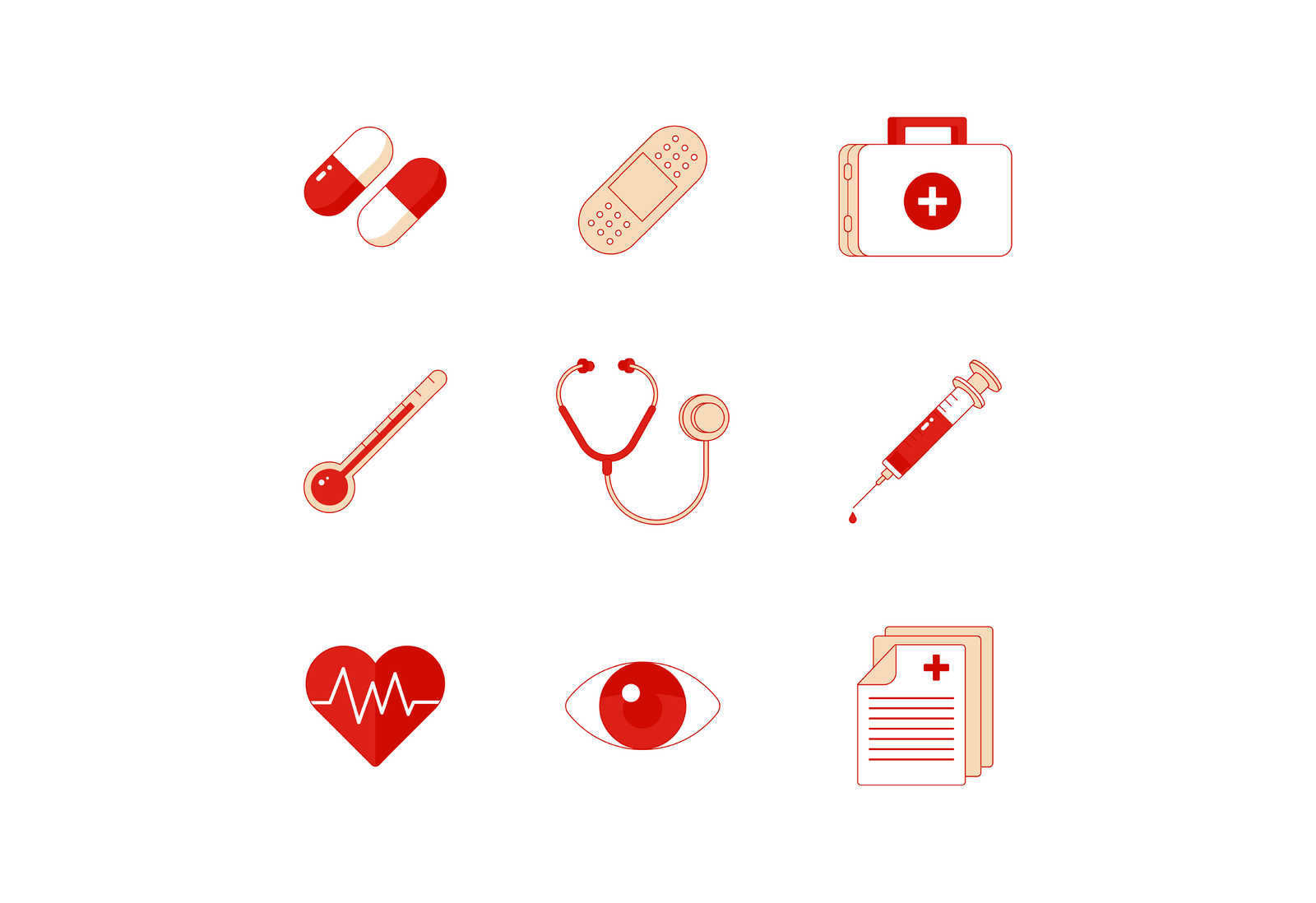 Medical Icons by Cata Winitzky on Dribbble