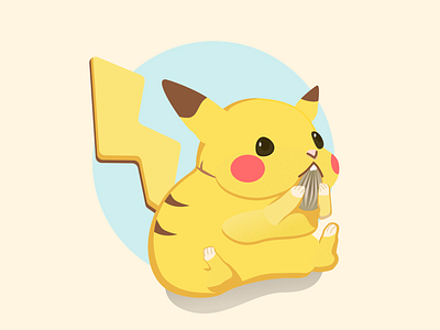 Pikachu Hamster