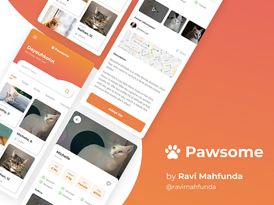 Pawsome - Pet Adoption App