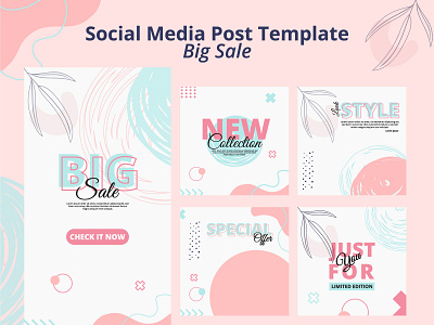 Big Sale Social Media Template