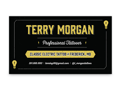 Terry Morgan Business Card