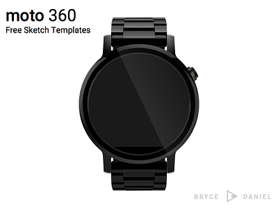 Free Moto 360 Template [Sketch]