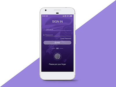 Sign in concept form-3 design gradient ui graphic login login ui mobile ui mockup sign in ui concept