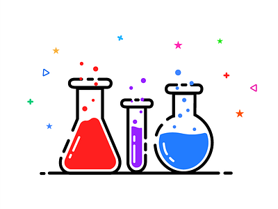 Flask Icon beaker chemistry dribbble flask icon iconography outline outline icon stroke stroke icon test tube