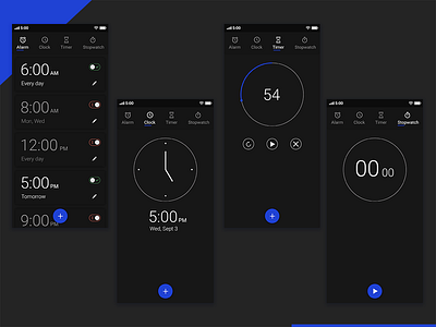 Clock App UI