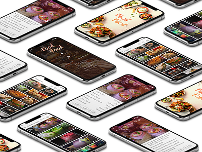 Food Food android app ui behance concept ui design dribbble dribbbler food and beverage food app food app ui food art food bank food food ios mobile ui mockup perspective recipe app recipe app ui ui