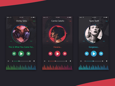 Music App Concept