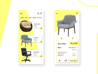Furniture App behance concept design dribbble furniture app furniture app ui iphone x mobile ui mockup ui ui ux ux