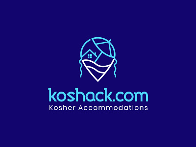 koshack Logo branding creative logo design koshack letter logo logo design travel room travel room typography