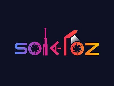 soleloz branding colorful logo creative logo letter logo design radio typography