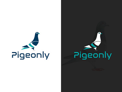 pigeon Logo business business logo design colorful logo creative logo design internet logo logo design logodesign minimalist logo simple logo