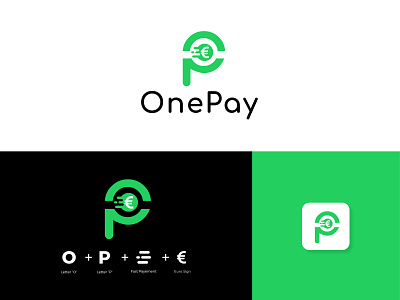 ONE Pay Logo by Blessing Source 😎 We are Blessed We are Skilled on Dribbble