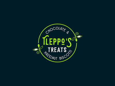Tleppo S Treat biscut logo business logo design chocolate colorful logo creative logo flower logo logo design typography