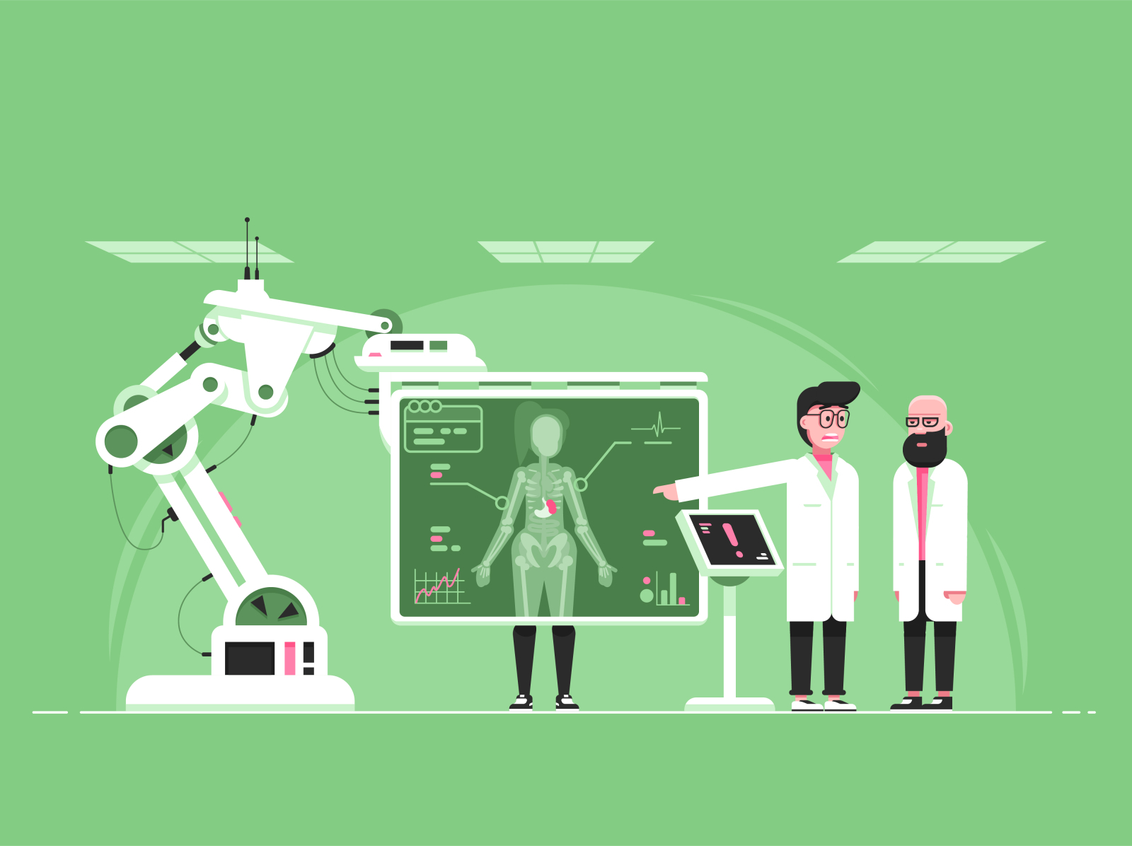 X-ray by Evgenii Kaplin | everydayigototheforest on Dribbble