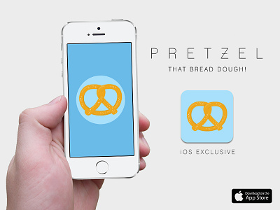005 App Icon app dailyui icon ios pretzel ui