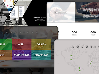 Organisational Portfolio creative design designfolio portfolio screen design uiux visual design web design