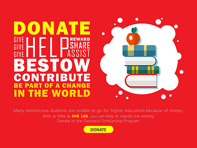 Donation-Campaign Poster campaign creative creative design design donate poster red visual designer