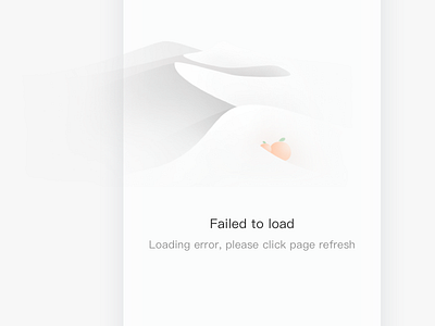 app ui for 404 404 app default desert design failed illustration load ui