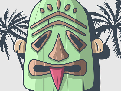 Tiki Mask 02