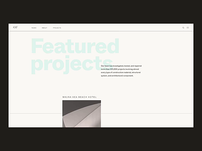 KXF - Architecture Website 2.0 animation art direction concept design flat minimal minimalist modern ui web web design website