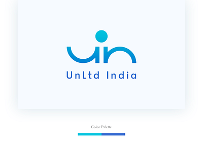 UnLtd India Branding (Option 2) art direction branding graphic design logo logo identity logodesign logotype rebranding