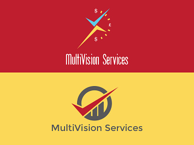 Multi-vision Service illustration logo vector