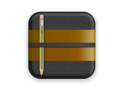 Notebook app icon graphics vector