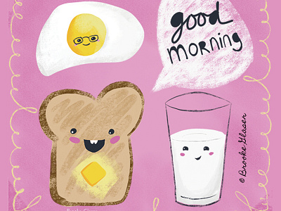 Brooke Glaser Breakfast Club 1049 art childrens illustration kids lit illustration