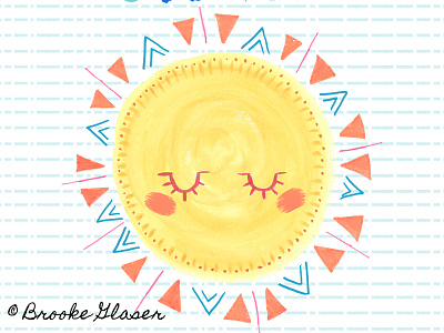 Shine Bright art childrens book childrens illustration illustration sun sunshine