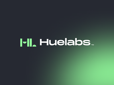 Logo design for Heulabs creative digital agency. abstract brand identity design branding clean design design agency geometric graphic design logo logomark professional logo wordmark