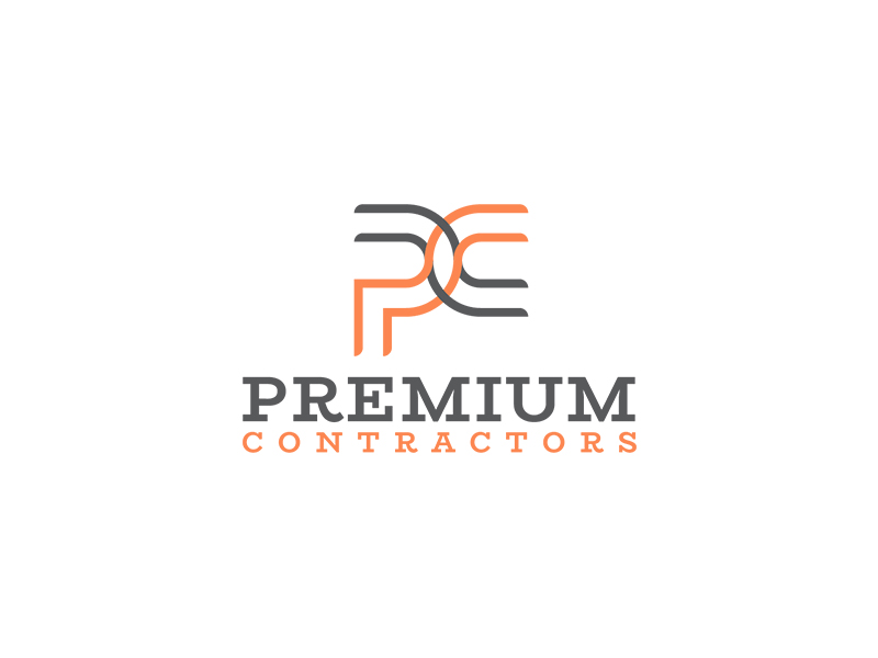 Premium Contractors Logo Design by Logo Preneur on Dribbble