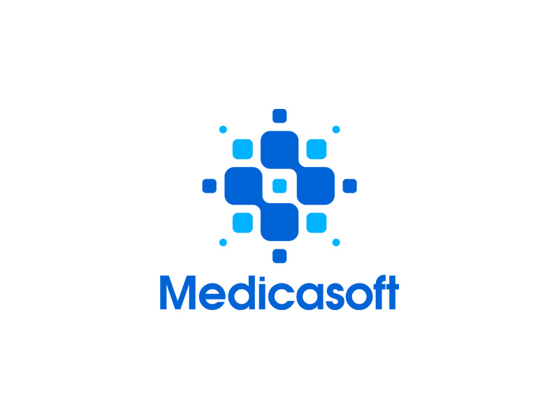 Medicasoft Logo Design by Logo Preneur on Dribbble