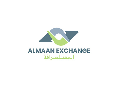 Almaan Exchange Logo Design business design logo logo design logopreneur modern typography unique unique logo
