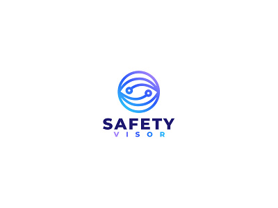 Safety Visor Logo Design business design graphic logo logo design logopreneur modern typography unique