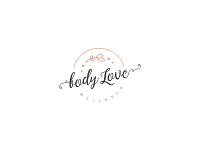 Body Love Logo Design design designer graphic logo logo design logopreneur modern typography unique