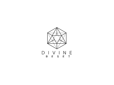 Divine Reset Logo Design business design designer graphic logo logo design logopreneur modern typography unique