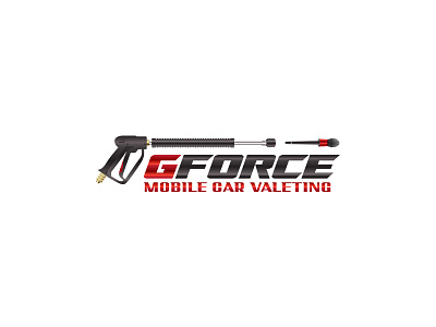 Gforce Mobile Car Valeting Logo Design business design designer logo logo design logopreneur modern typography unique unique logo