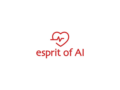 Esprit Of Ai Logo Design business design designer graphic logo logo design logopreneur modern typography unique