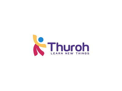 Thuroh Learn New Things Logo Design business design designer learn logo logo design logopreneur modern things typography unique